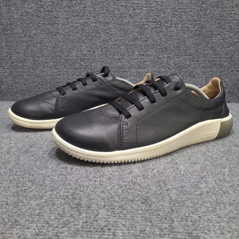 Keen KNX Sneakers Black Leather Men's Size 13 Barefoot Inspired